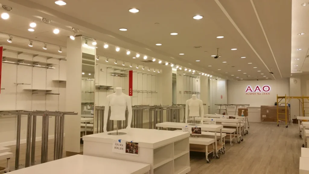 Against All Odds retail interior